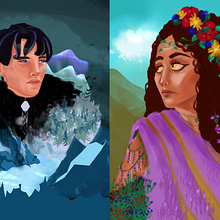My project for course: Digital Fantasy Portraits with Photoshop. Traditional illustration, Drawing, Digital Illustration, Portrait Drawing, Digital Drawing, and Digital Painting project by Pave - 01.08.2023