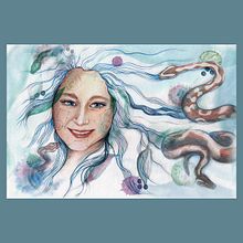 My project for course: Illustrated Portrait in Watercolor. Traditional illustration, Fine Arts, Painting, Drawing, Watercolor Painting, Portrait Drawing, and Artistic Drawing project by Urszula Romanowicz-Rakoczy - 01.08.2023