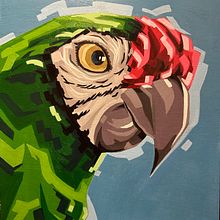 My project for course: Stylized Acrylic Painting: Explore Color and Shape. Projekt z dziedziny  Malarstwo, Malarstwo akr i lowe użytkownika michelegascoigne - 09.01.2023