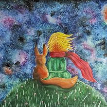 Técnicas modernas de acuarela: buscando tu estrella. Traditional illustration, Fine Arts, Painting, and Watercolor Painting project by Soriana Montiel - 01.09.2023
