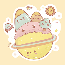 My project for course: Designing Kawaii Worlds: Spread Joy Through Illustration. Character Design, Digital Illustration, and Manga project by namtarn - 01.07.2023