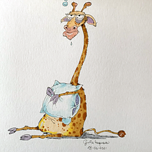 Postumi da sbornia Ein Projekt aus dem Bereich Zeichnung, Kreativität, Comic und Traditionelle Illustration von Giulia Magnesa - 09.01.2023