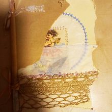 Mijn project van de cursus: Experimentele borduurtechnieken op papier . Arte plastice, Colaj, Broderie și Design textil de Jiska De Vries - 01.09.2023