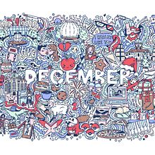 Memorable Moments of December. Een project van Traditionele illustratie, Vectorillustratie, Digitale illustratie, Grafisch ontwerp,  Schetsen,  Creativiteit,  Tekening, Portfoliobeheer,  Artistieke tekening, Kinderillustratie, Digitaal ontwerp y Digitale tekening van madita_muschket - 09.01.2023
