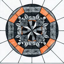 Examples of my own mandalas and inspiration . Ilustração tradicional projeto de Maureen Wise - 10.01.2023