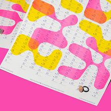 2023 risograph CALENDAR. Design, Graphic Design, Packaging, T, and pograph project by Clara Briones Vedia - 10.31.2022