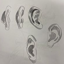 Partes del cuerpo. Un projet de Dessin au cra , et on de Carla Ruiz - 10.01.2023