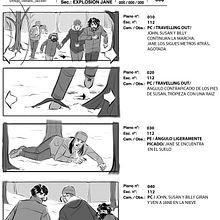 Mi proyecto del curso: Ilustración de storyboards para cine y publicidad. Un progetto di Pubblicità, Cinema, video e TV, Cinema, Disegno, Stor, telling, Stor, board, Script e Illustrazione tradizionale di Jorge Barrera Mozo - 10.01.2023