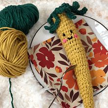 Mon panais kawaii . Een project van Craft, Speelgoedontwerp, Textiel, DIY, Haken y Amigurumi van nib.kientz - 10.01.2023