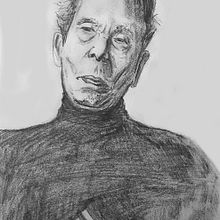 Retrato hombre mayor. Ilustração tradicional projeto de Marc Pérez - 10.01.2023