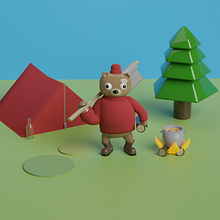 Il mio progetto del corso: Creazione di personaggi 3D con Blender . Un progetto di 3D, Character design, Modellazione 3D, Character design 3D e Progettazione 3D di Mauro Porcu - 10.01.2023