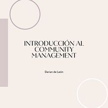 Mi proyecto del curso: Introducción al community management. Social Media, Digital Marketing, Content Marketing, Facebook Marketing & Instagram Marketing project by Darian de León - 01.09.2023