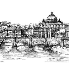 Sakura Covers Ein Projekt aus dem Bereich Design, Traditionelle Illustration, Architektur, Skizzenentwurf und Illustration mit Tinte von Dan Hogman - 10.01.2023
