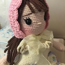 Mi proyecto del curso: Elaboración de muñecas amigurumi románticas. Un progetto di Artigianato, Design di giocattoli, Fiber Art, Uncinetto, Amigurumi e Textile Design di Rossana SAldias Arrepol - 09.01.2023
