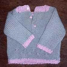 My project for course: Top-down Technique for Children's Knitwear. Fashion Design, Fiber Arts, Knitting, and Textile Design project by prisca_ - 01.11.2023