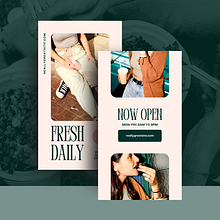 Plant Based Restaurant Branding. Design, Br, ing & Identit project by Roger Coles - 05.01.2022
