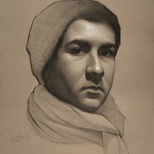 Winter Self-Portrait. Design project by Gustavo Ramos - 01.11.2023