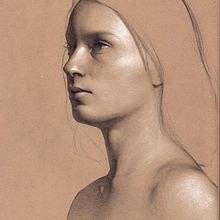 Woman in Profile. Design project by Gustavo Ramos - 01.11.2023