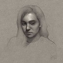 Patrice Looking Down. Design project by Gustavo Ramos - 01.11.2023