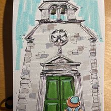 My project for course: Expressive Architectural Sketching with Colored Markers. Sketching, Drawing, Architectural Illustration, Sketchbook & Ink Illustration project by tlesteph - 01.11.2023