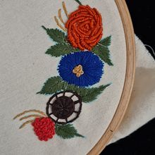 Mon projet du cours : Broderie contemporaine en points traditionnels mexicains . Arte și meșteșuguri, Broderie, Arte din fibre și Design textil de gosiadolinska - 01.12.2023
