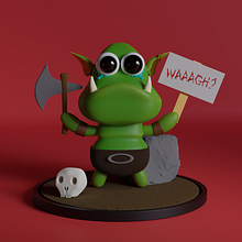 Waaagh?. Traditional illustration, Character Design, Digital Illustration, 3D Modeling, and Manga project by Dennys Gonzalez - 01.11.2023