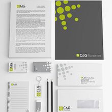 C&G IT solutions. Design, Design editorial, Estratégia de marca, Br e ing e Identidade projeto de Aurora Tristán - 01.01.2015