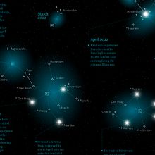 Constellations of Loneliness. Information Design, Infographics, and Communication project by Chris Tamburini - 01.12.2023