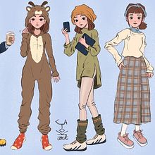 Mi proyecto del curso: Dibujo de personajes llenos de personalidad. Projekt z dziedziny Projektowanie postaci, Sketching,  R, sunek, Stor, telling, Stor, board,  R, sunek art, st, czn i Narracja użytkownika Katerina - 12.01.2023