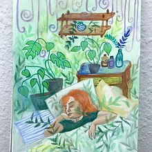 My project for course: Exploratory Sketchbook: Find Your Drawing Style. Projekt z dziedziny Trad, c, jna ilustracja, Sketching, Kreat, wność,  R, sunek, Malowanie akwarelą, Sketchbook i Malowanie gwaszami użytkownika mirva_kuvaja - 12.01.2023