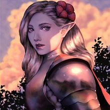 My project for course: Digital Fantasy Portraits with Photoshop . Een project van Traditionele illustratie,  Tekening, Digitale illustratie,  Portrettekening, Digitale tekening y  Digitaal schilderij van Asturya Art - 12.01.2023