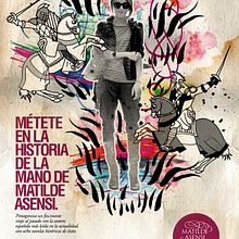 Ilustración y composición digital para páginas de prensa, para la campaña de lanzamiento una colección de Matilde Asensi de novela histórica. Freelance para la Agencia: The Partner. Dirección de Arte: Albares Roberto.. Un proyecto de Ilustración tradicional y Diseño de Rafael Bertone - 13.01.2023