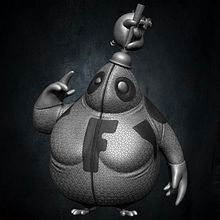 Darlene Angry Birds Evolution Rovio Entertainment Sculpted by Yacine BRINIS Ein Projekt aus dem Bereich 3D von Yacine BRINIS - 13.01.2023