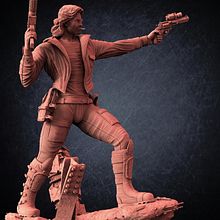 Escape from New York Snake Plissken sculpted by Yacine BRINIS Ein Projekt aus dem Bereich 3D von Yacine BRINIS - 13.01.2023