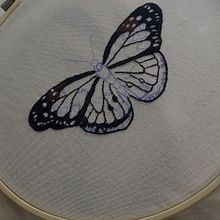 Meu projeto do curso: Técnicas de bordado realista. Traditional illustration, Embroider, and Textile Design project by Delania Portela - 01.14.2023