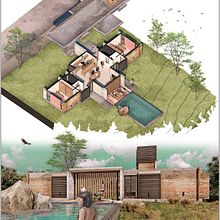 Mi proyecto del curso: Diseño y modelado arquitectónico 3D con Revit. 3D, Architecture, Interior Architecture, 3D Modeling, Digital Architecture, and ArchVIZ project by Miguel Ulin - 01.07.2023