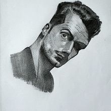 Meu projeto do curso: desenho de retrato artístico - capture expressões autênticas. Traditional illustration, Fine Arts, Sketching, Pencil Drawing, Drawing, Portrait Drawing, Realistic Drawing, Artistic Drawing, and Figure Drawing project by marcopaulo_fr - 01.14.2023