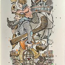 My project for course: Expressive Architectural Sketching with Colored Markers. Sketching, Drawing, Architectural Illustration, Sketchbook & Ink Illustration project by Victoria Wolfe - 01.14.2023