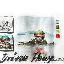  .. nach einem Kurs mit Timo Bechert. Un projet de Peinture, Illustration traditionnelle , et Aquarelle de Stefanie Jentz - 12.01.2023