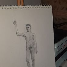 Mon projet du cours : Dessin réaliste du corps humain. Traditional illustration, Fine Arts, Sketching, Pencil Drawing, Drawing, Realistic Drawing, and Figure Drawing project by varthusbertrand - 01.14.2023