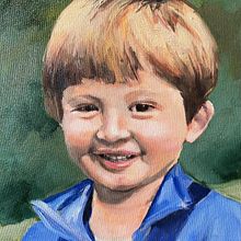 My project for course: Portrait Painting with Oil: Explore Light and Shade. Fine Arts, Painting, and Oil Painting project by lindalid - 01.14.2023