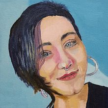 Mi proyecto del curso: Retrato con pintura al óleo: explora la luz y las sombras. Un proyecto de Bellas Artes, Pintura y Pintura al óleo de Victoria Beresi - 07.01.2023