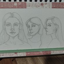 Meu projeto do curso: Caderno de retratos: explore o rosto humano. Sketching, Drawing, Portrait Drawing, Artistic Drawing, and Sketchbook project by Tainá Santos de Almeida - 01.15.2023