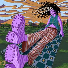 My project for course: Illustrated Stories with Procreate: Explore Brushes and Textures. Traditional illustration, Digital Illustration, Digital Drawing, Sketchbook, and Narrative project by Bambi Sd - 01.14.2023