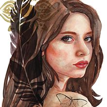 Mon projet du cours : Portrait illustré à l’aquarelle. Traditional illustration, Fine Arts, Painting, Drawing, Watercolor Painting, Portrait Drawing, and Artistic Drawing project by Mélissa Giroux - 01.14.2023