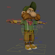 My project for course: Introduction to Rigging for Animation. Un progetto di Animazione, Rigging e Animazione 3D di Mauricio Gonzalez Soto - 20.01.2023