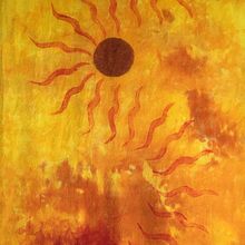 Silk Sun. Tecido projeto de christa_knudson - 15.01.2023