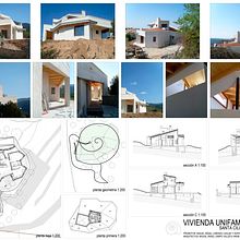 Proyecto de vivienda unifamiliar aislada (Autocad) . % Irene Val Puyal tarafından hazırlanan Mimarlık projesi - 01.15.2023