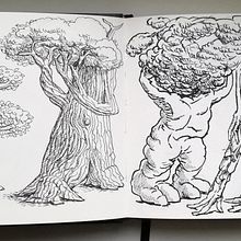 My sketchbook (Daily Sketching for Creative Inspiration course). Un proyecto de Ilustración tradicional, Bocetado, Creatividad, Dibujo y Sketchbook de Slawomir Mroz - 15.01.2023