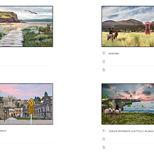 Ireland through After Effects. Animation, Collage, 2D Animation, and Video Editing project by Ana Luz Bullón Moreno - 01.15.2023
